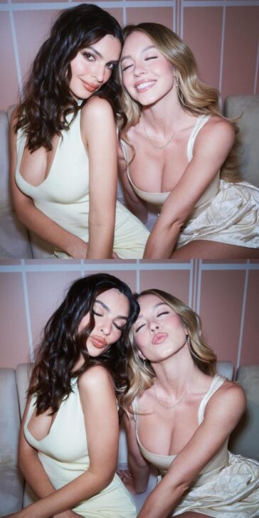 Emily Ratajkowski And Sydney Sweeney Sexy At Kérastase Party (20 Photos) 7 Sydney Sweeney And Emily Ratajkowski Sexy TheFappeningPro 21 624x1248 1