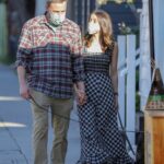 Ana de Armas And Ben Affleck On A Walk Wearing A Face Mask (40 Photos) 19 Ana de Armas And Ben Affleck TheFappening.Pro 17 624x936 1