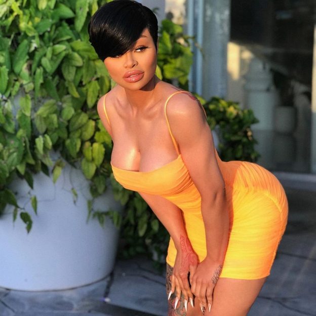Blac Chyna Sexy In Tight Yellow Dress TheFappening.Pro 2 624x624 1