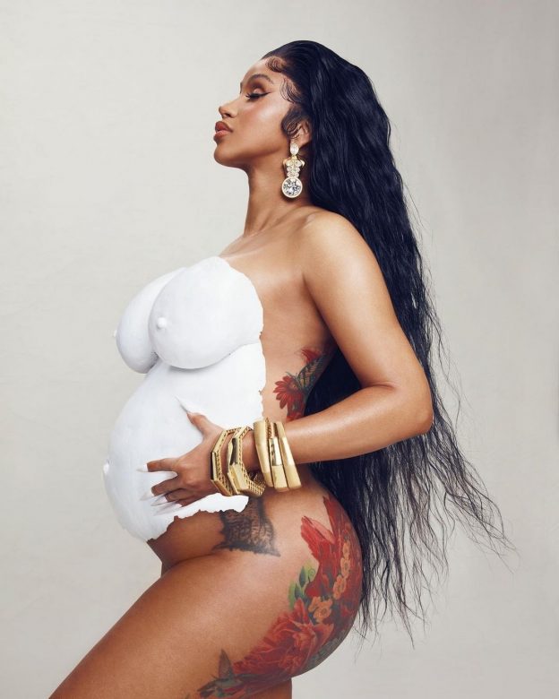 Cardi B Nude Pregnant TheFappening.Pro 1 624x780 1