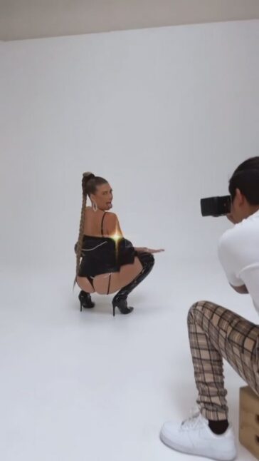 Chanel West Coast Sexy BTS TheFappening.Pro 11 624x1108 1