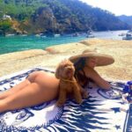 Demi Rose Tans With Naked Ass TheFappening.Pro 624x780 1