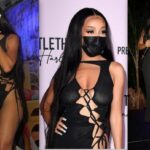 Doja Cat Showed Her Panties In A Revealing Dress (10 Photos And Video) 17 Doja Cat Pussy Upskirt 624x403 1