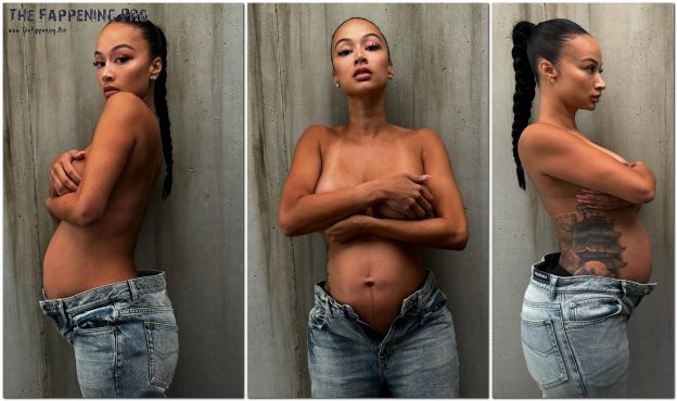 Draya Michele Sexy Pregnant (4 Photos) 2 Draya Michele Nude Pregnant TheFappening.Pro 2024 624x370 1