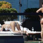 Emily Ratajkowski Sexy White Bikini 10 624x445 1