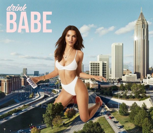 Emily Ratajkowski Sexy for Drink Babe Campaign 1 624x545 1