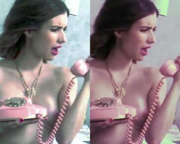 Emma Roberts Topless 2 624x499 1