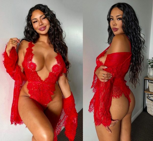 Erika Kitax In Red Lingerie On Valentine’s Day (2 Photos) 15 Erika Kitax Sexy 2023 624x575 1