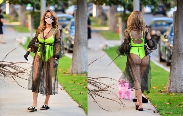 Farrah Abraham Showed Off Her Juicy Ass In LA 624x396 1