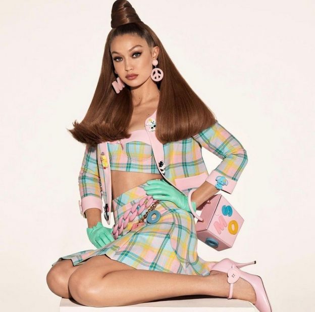 Gigi Hadid Sexy For Moschino (2 Photos) 10 Gigi Hadid Sexy TheFappening.Pro 1 624x617 1