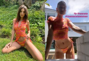 Hailey Bieber Tried On A Bikini From Inamorata (4 Photos) 19 Hailey Bieber Wearing Inamorata TheFappening.Pro 2 624x426 1