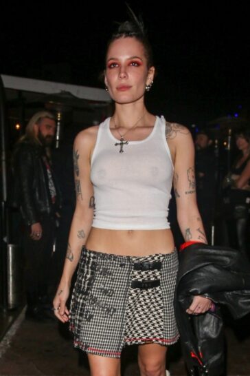 Halsey Braless Tits (18 Photos) 18 Halsey Braless TheFappening.Pro 1 624x936 1