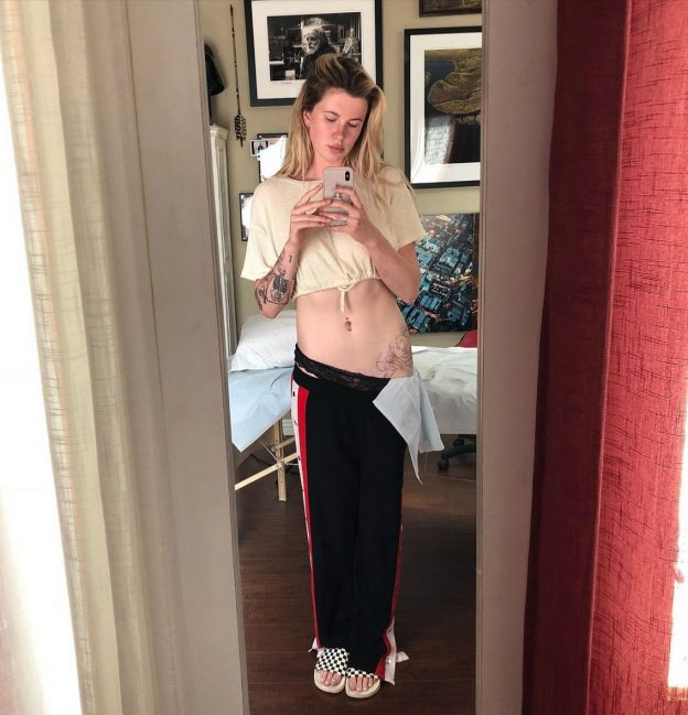 Ireland Baldwin Selfie New Tattoo TheFappening.Pro 4 624x649 1