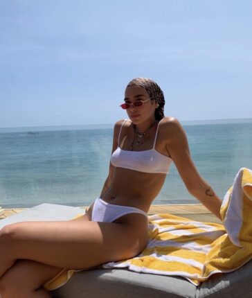 Kaia Gerber Sexy Terry Bikini TheFappening Pro 1