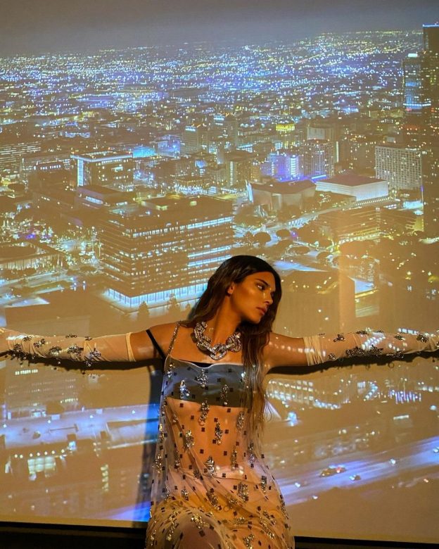 Kendall Jenner In Matthew Williamss Naked Dress TheFappeningPro 1 624x780 1