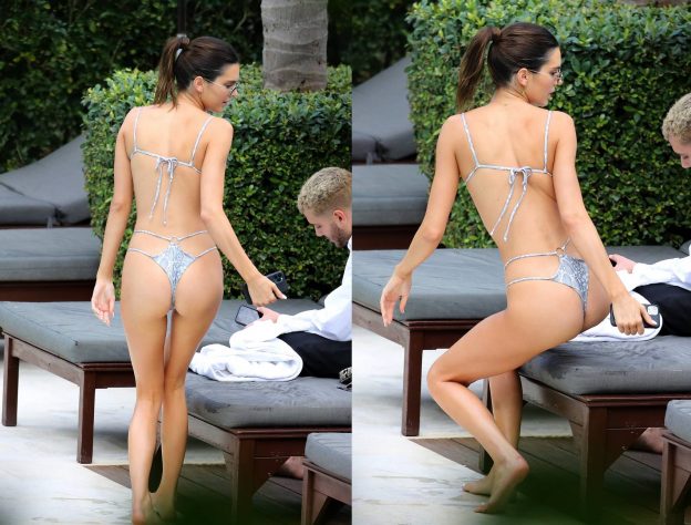 Kendall Jenner Sexy Ass in Bikini (50 Photos) 15 Kendall Jenner Wet Ass 624x474 1