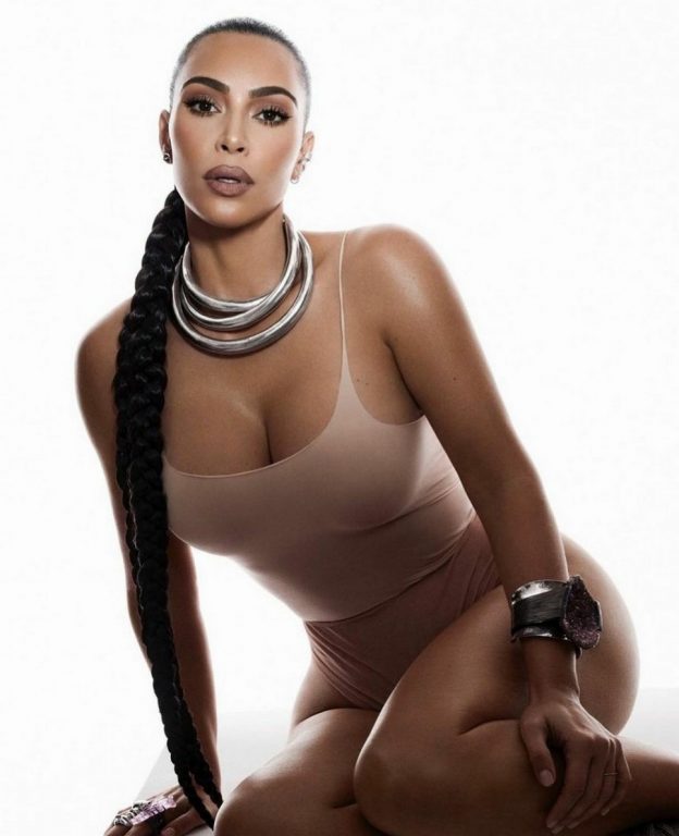 Kim Kardashian Sexy With Braid TheFappening.Pro 1 624x768 1