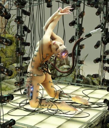 Lady Gaga Nude by Frederic Gaiman in Paper Magazine 624x728 1