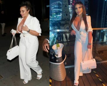 Lauren Goodger’s Big Tits In London (11 Photos) 29 Lauren Goodger Big Tits 624x501 1