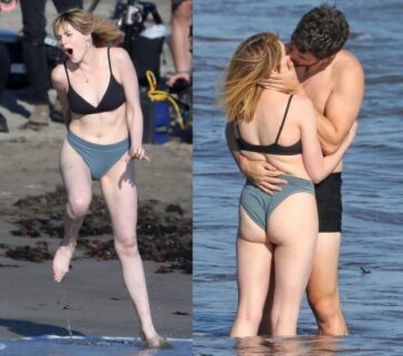 Lucy Boynton Bikini 624x550 1