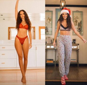 Madison Pettis Sexy Christmas 624x610 1