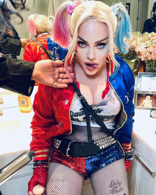 Madonna Looks Like Harley Queen (9 Photos) 3 Madonna Sexy Harley Queen TheFappening.Pro 3 624x780 1