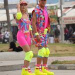 Margot Robbie And Ryan Gosling On The Set (25 Photos) 19 Margot Robbie Hot Barbie BTS TheFappening.Pro 5 624x936 1