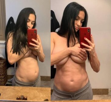 Nikki Bella Nude Pregnant (4 Photos) 18 Nikki Bella Nude Pregnant 624x574 1