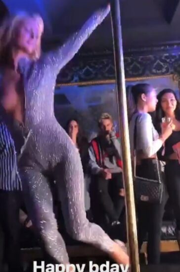 Paris Hilton Pole Dance 3