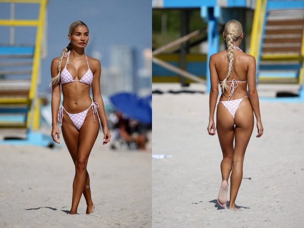 Pia Mia Perez Sexy Tiny Bikini 2020 624x468 1
