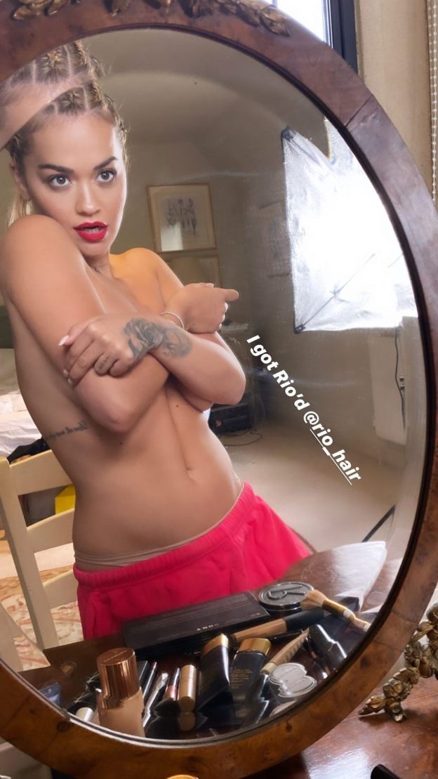Rita Ora Naked Make Up And Lingerie Instead Of A Bikini (6 Photos) 7 Rita Ora Naked Make Up TheFappening Pro 2 624x1109 1