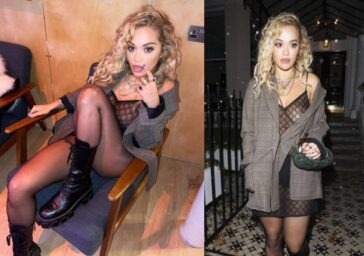 Rita Ora Showed Her Tits Without A Bra In The Recording Studio TheFappeningPro 624x438 1