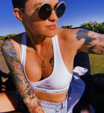 Ruby Rose New Sexy Look 2020 TheFappening.Pro 1 624x677 1