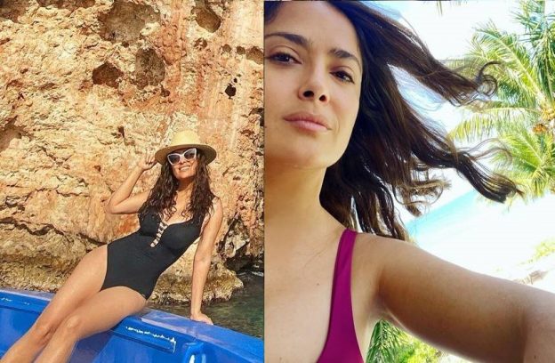 Salma Hayek TheFappening Sexy (4 Photos) 15 Salma Hayek Sexy Bikini TheFappening.pro 624x408 1