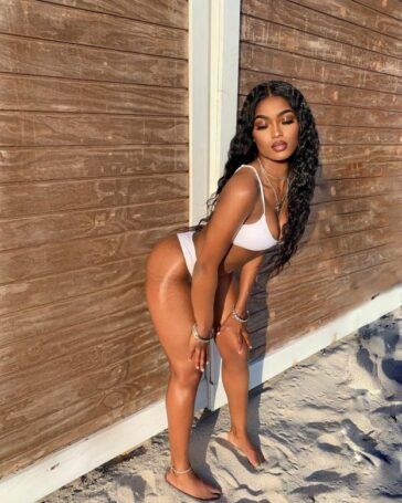 Savanna Tomlinson Sexy In White And Yellow Oh Polly Bikini TheFappening.Pro 9 624x780 1