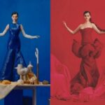 Selena Gomez Sexy In Red And Blue Dress Before Revelación Premiere (3 Photos) 14 Selena Gomez Sexy For Revelacion Promo 624x443 1