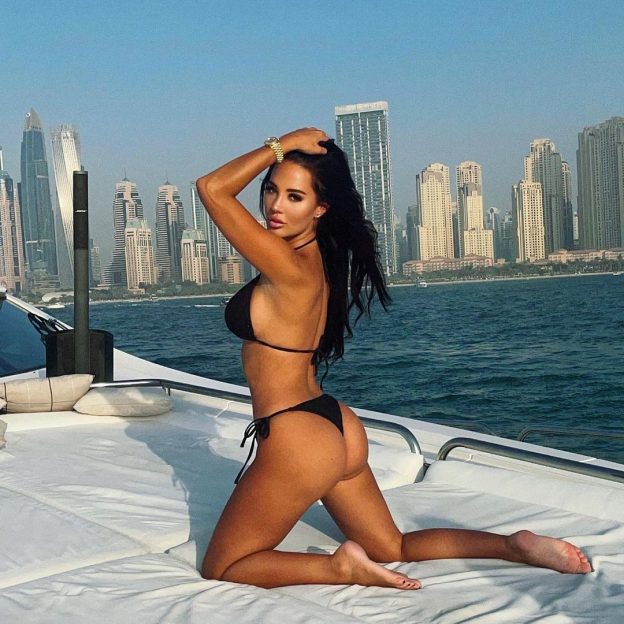 Yazmin Oukhellou Sexy Bikini TheFappening.Pro 9 624x624 1