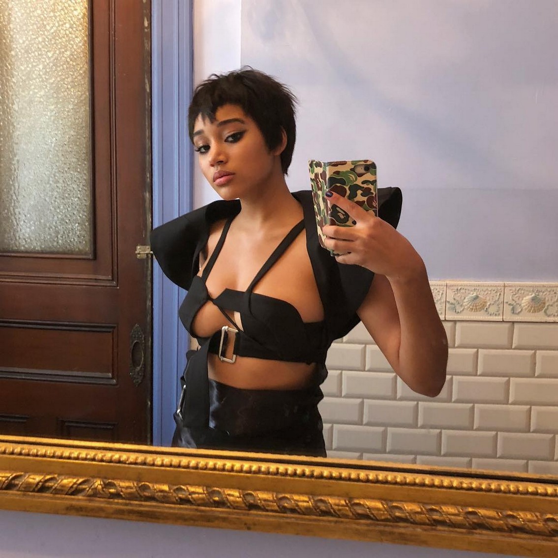amandla-stenberg-selfie-thefappening-cfd-5 Amandla Stenberg Leaked Selfie