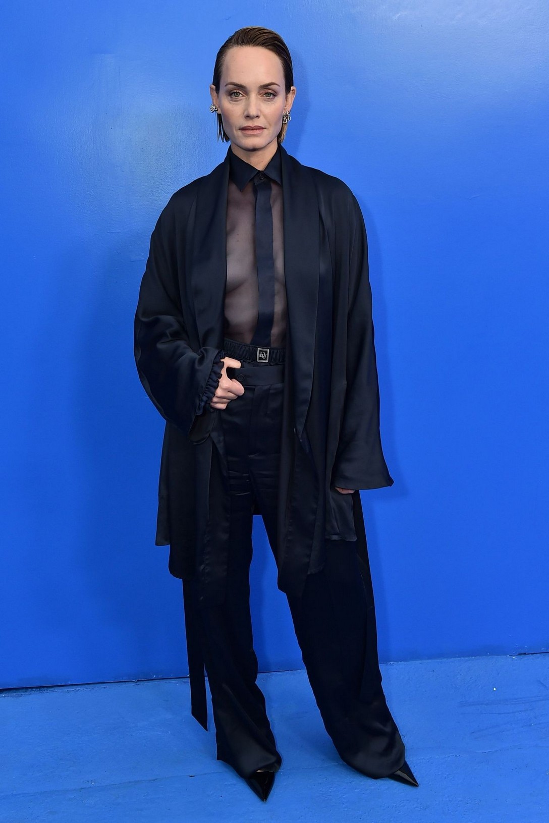 amber-valletta-sexy-thefappening-cfd-2 Amber Valletta Braless At Balenciaga