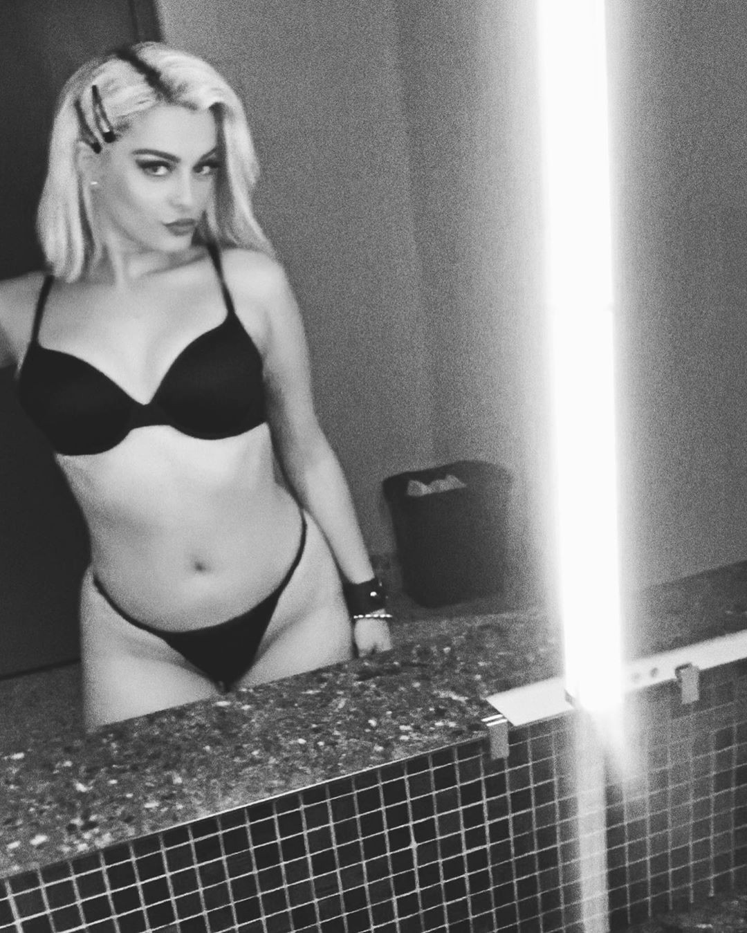 bebe-rexha-topless-sexy-3 Bebe Rexha in Hot Lingerie