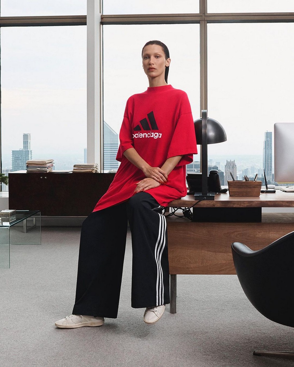 bella-hadid-balenciaga-adidas-thefappening-cfd-1 Bella Hadid For Balenciaga & Adidas