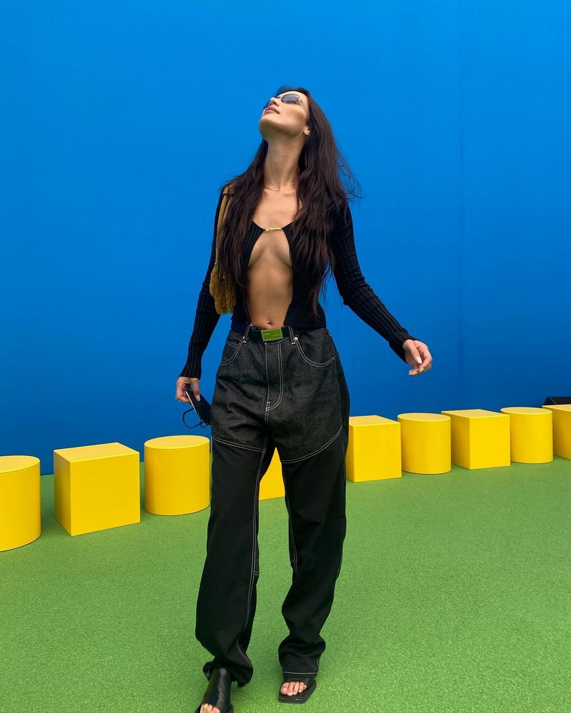 bella-hadid-hot-in-nude-cardigan-thefappening-cfd-5 Bella Hadid Hot