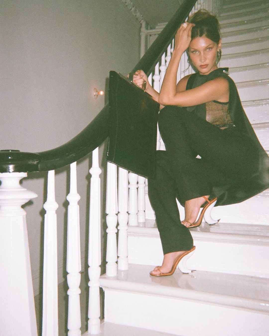 bella-hadid-showed-off-her-naked-tits-in-a-mesh-outfit-from-givenchy-thefappeningpro-2 Bella Hadid See Through