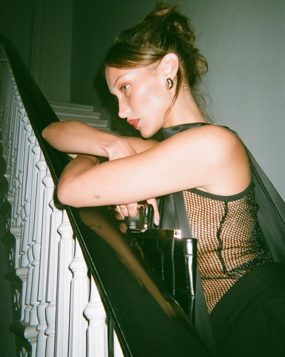 bella-hadid-showed-off-her-naked-tits-in-a-mesh-outfit-from-givenchy-thefappeningpro-6 Bella Hadid Tits