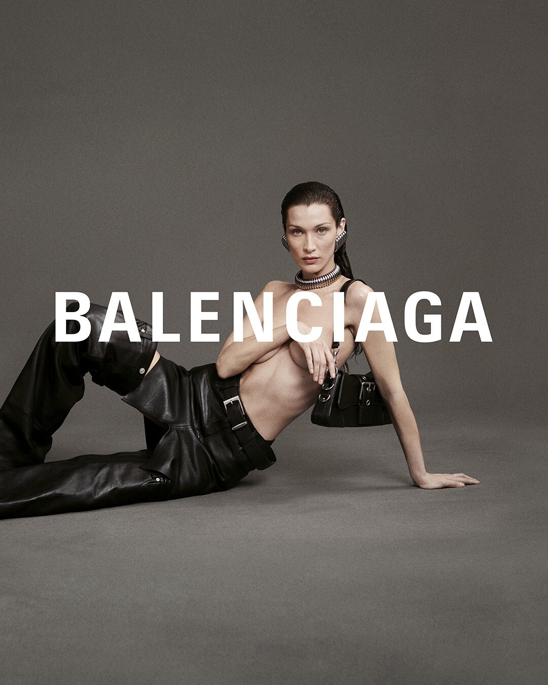 bella-hadid-topless-thefappening-cfd-1 Bella Hadid Topless For Balenciaga