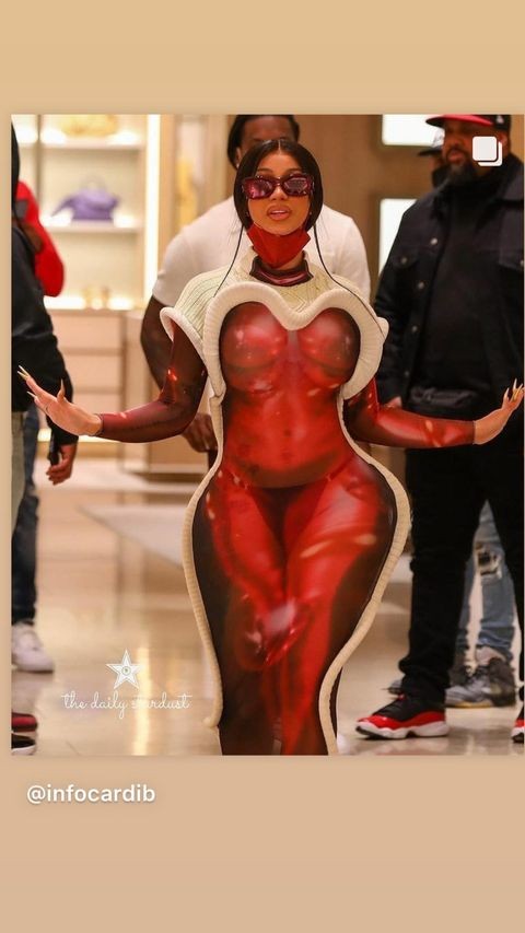 cardi-b-naked-shopping-in-la-thefappening-cfd-15 Cardi B Transparent Dress