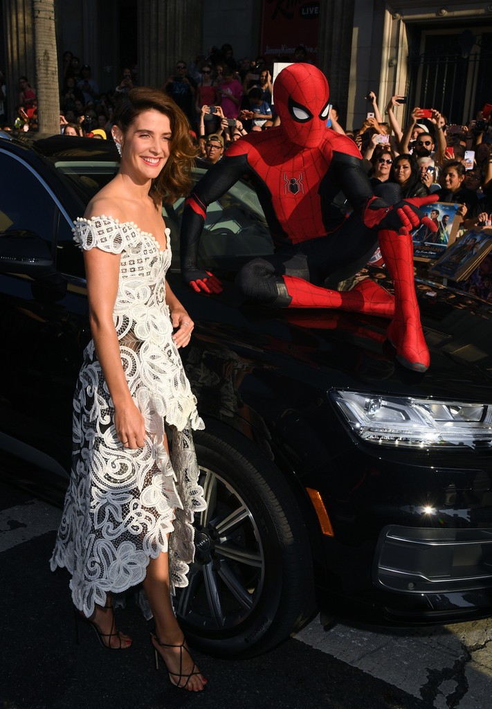 cobie-smulders-spider-man-ppremiere-6 Cobie Smulders - "Spider-Man Far From Home" premiere in Hollywood