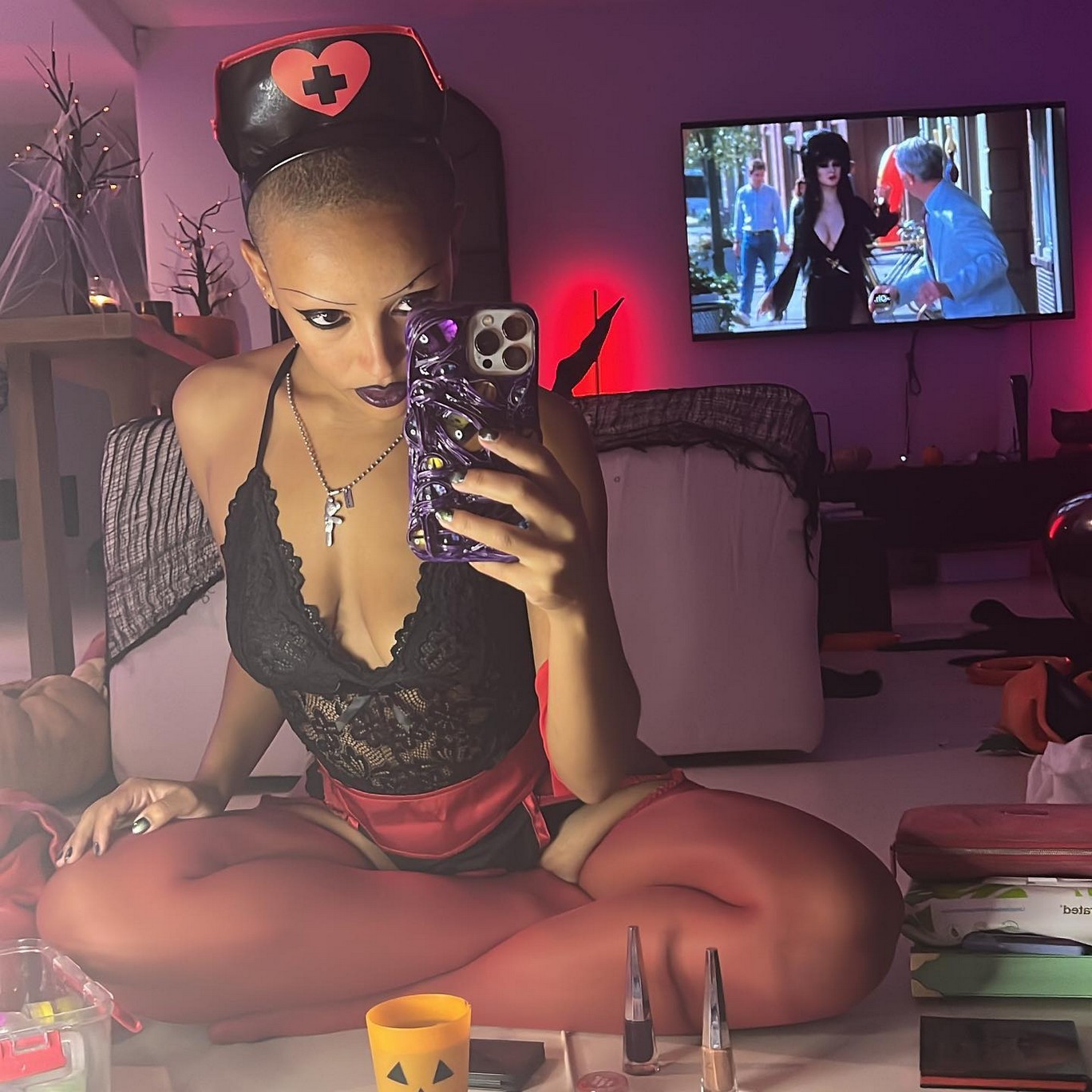 doja-cat-sexy-halloween-thefappening-cfd-3-1 Doja Cat Sexy For Halloween