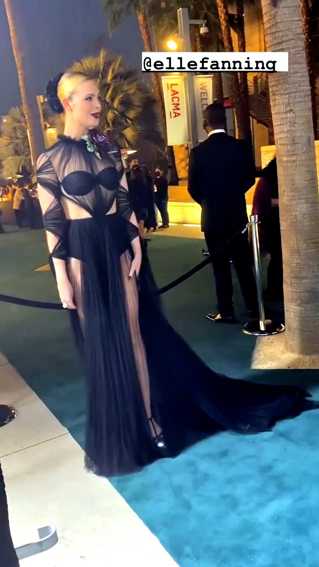 elle-fanning-showed-her-lingerie-in-a-see-through-dress-thefappening-cfd-24 Elle Fanning Fappening