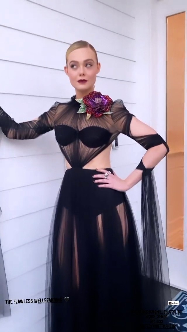 elle-fanning-showed-her-lingerie-in-a-see-through-dress-thefappening-cfd-3 Elle Fanning Hot In A See Through Dress
